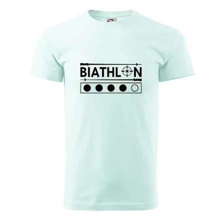 Biathlon terč a hůlky