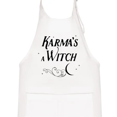 Karma's a Witch - nápis