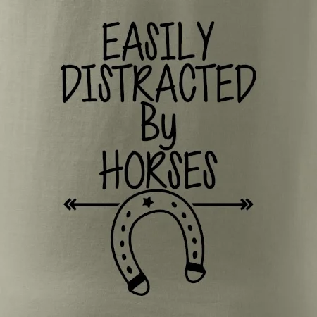 Easily Distracted by Horse