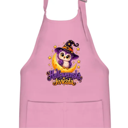 Halloweenska hviezda - sovička na mesiaci