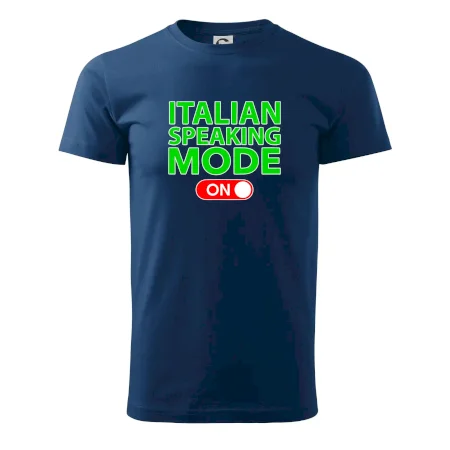 Italian speaking mode - ON
