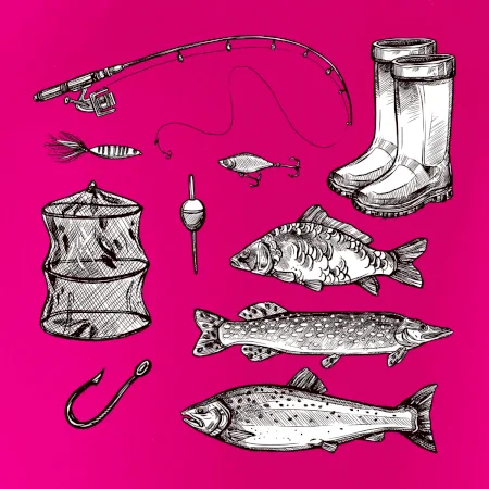 Rybársky set