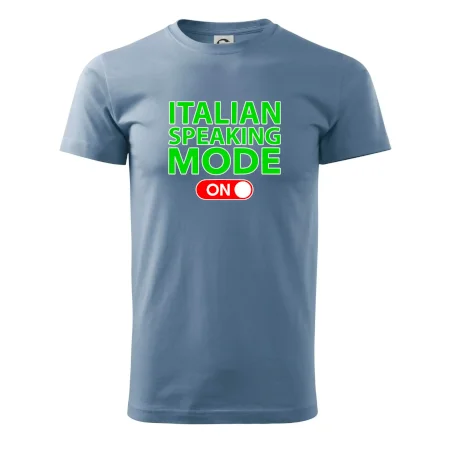 Italian speaking mode - ON