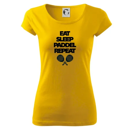 Eat sleep padiel repeat pod sebou