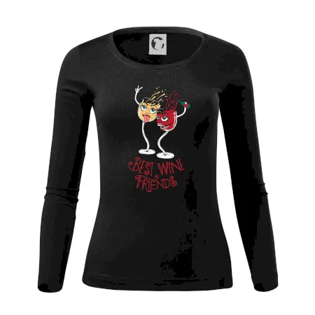 Best wine friends dancing (Pecka design)