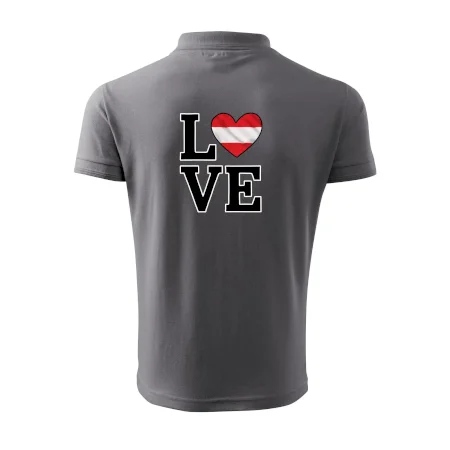 Love Rakúska vlajka