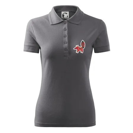 Folklór na prsníku líška