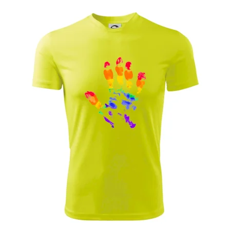 LGBT hand print