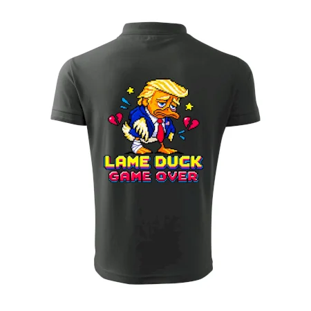 Trump lame duck pixel art game over