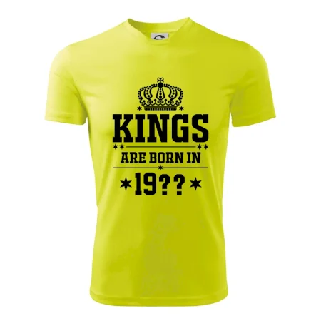 Kings are born in vlastný ročník