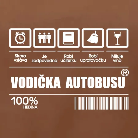 Čiarový kód - Vodička autobusu