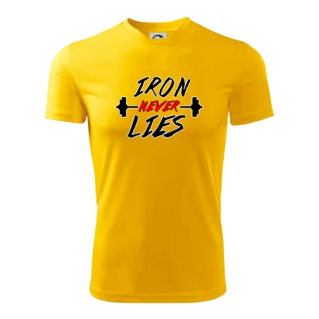 Iron never lies