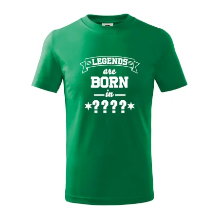 Legends are born in (Tvoj mesiac narodenia)