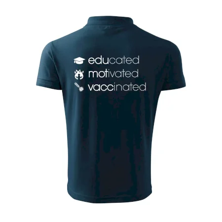 Educated motivated vaccinated