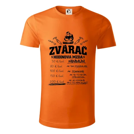 Hodinová mzda zvárač