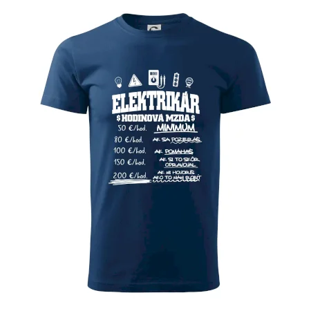 Hodinová mzda elektrikár