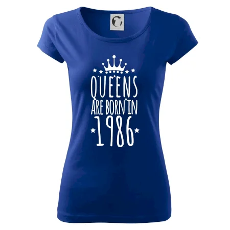 Queens are born in 1986