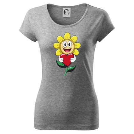 Parové tričko - Včela a kvetina