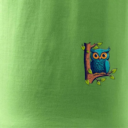 Sova na prsníku