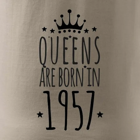 Queens are born in 1957