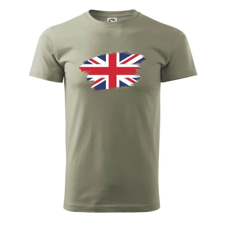 Britská vlajka roztrhaná