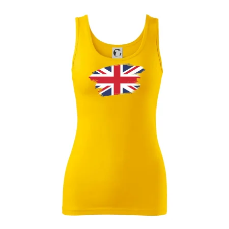 Britská vlajka roztrhaná