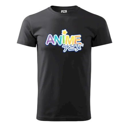 Anime nápis dúhový