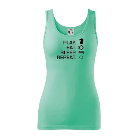 Eat sleep play - šach