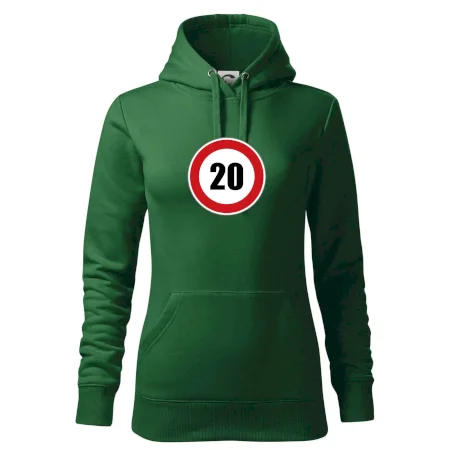 Dopravná značka - obmedzenie rýchlosti 20