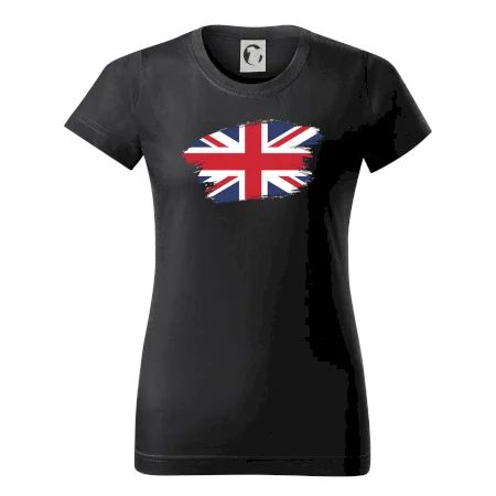 Britská vlajka roztrhaná