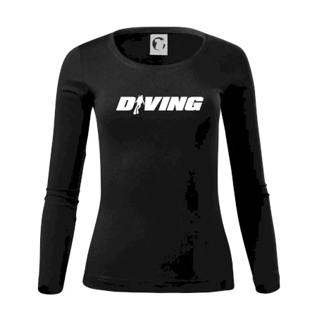 Diving nápis potápač