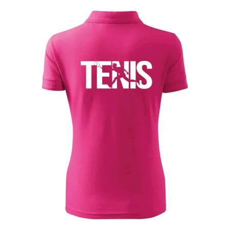 Tenis nápis silueta