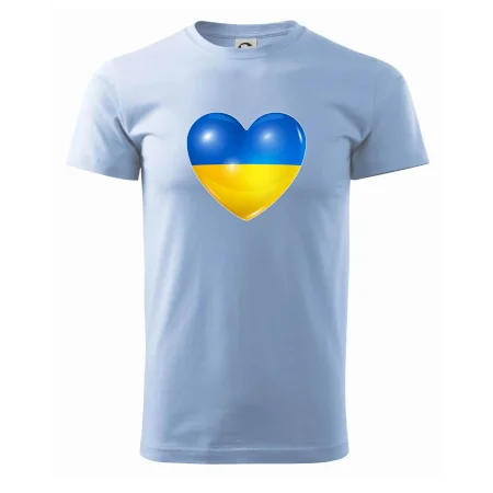 Ukrajina srdce vlajka