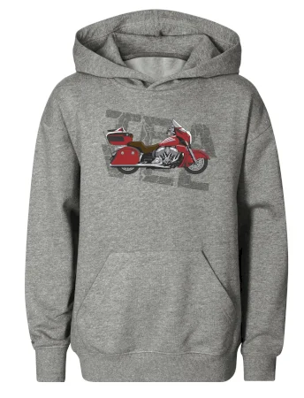 Cestovná motorka Amerika červená