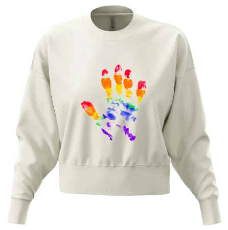 LGBT hand print