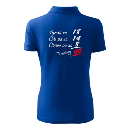 Vyzerá, cíti sa, chová sa - 40 rokov