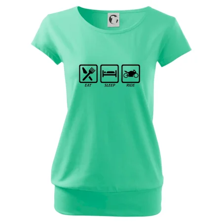 Eat sleep ride - cesta