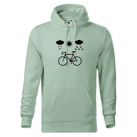 Cyklista za každého počasia