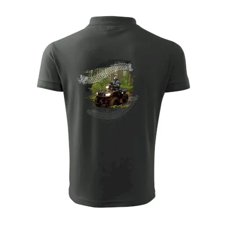 ATV štvorkolka v lese