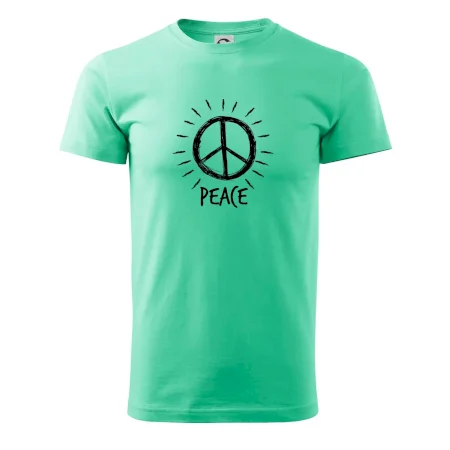 Peace symbol čiernobiely