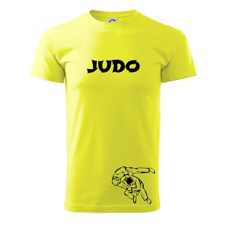 Judo nápis + postavy