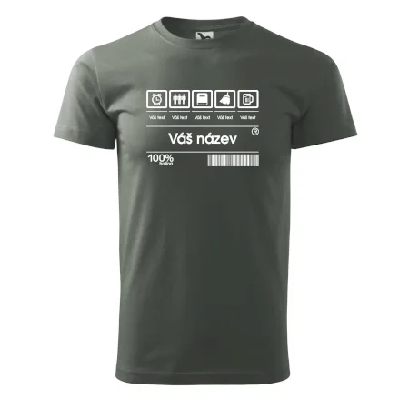 Čárový kód - Vlastní text