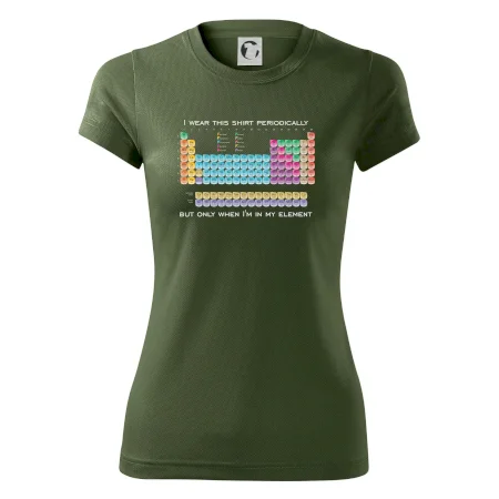 I wear this shirt periodically but only when I'm in my element