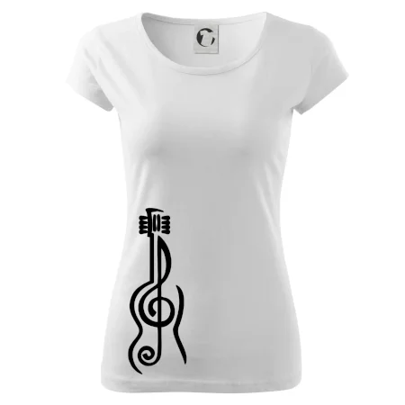Husľový kľúč gitara