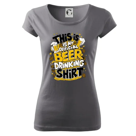 This Is My Official Drinking Shirt - chmel