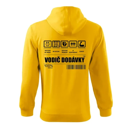 Čiarový kód - Vodič dodávky