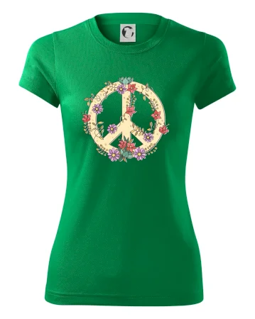 Peace symbol pieskový