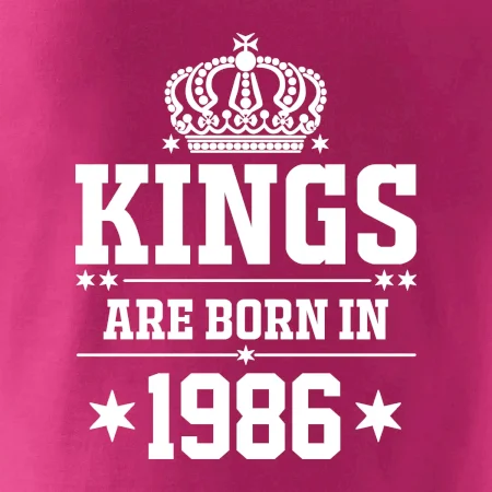 Kings are born in 1986