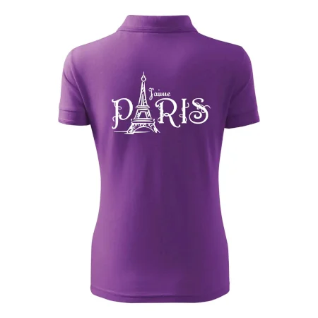 Paris nápis Eiffelovka rovný