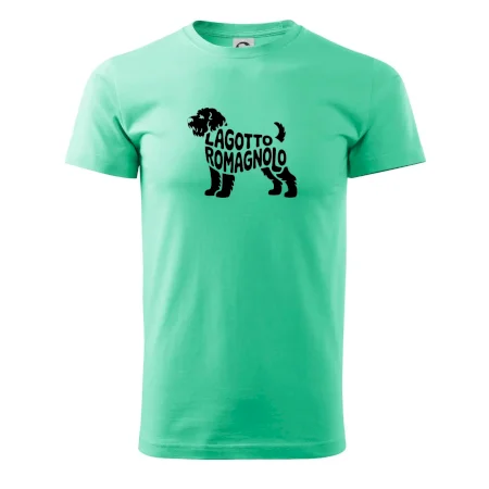 Lagotto romagnolo nápis v tele